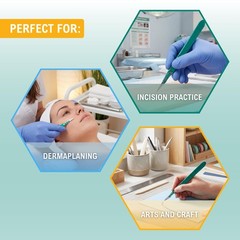 MED PRIDE 10-Pack Sterile Disposable 10 Count(Pack of 1), Stainless-steel