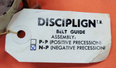 DISCIPLIGN BELT GUIDE ASSEMBLY BELT WIDTH: 28″”