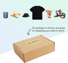 7x5x2 Inches Shipping Boxes Pack of 50, Small Corrugated Cardboard Box for Ma…