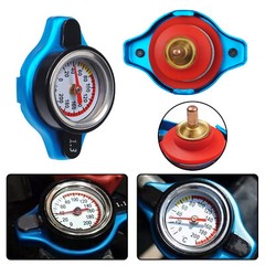 Car Truck Radiator Cap Cover Water Temperature Gauge head 0.9-1.3 Bar Small K5K6