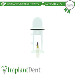 1x Root Shaped Compressive Short Neck Dental One Piece Fixture Dentistry Lab