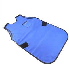 Blue Medical X-Ray Protection Apron Lead Rubber Radiation Protection Vest (L).