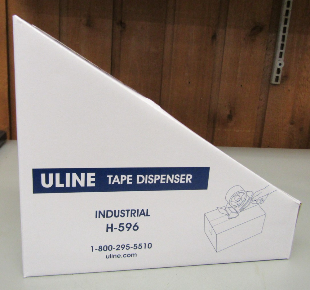 Uline H-596 Industrial Side Loader Handheld 3″ Tape Dispenser Gun – NEW