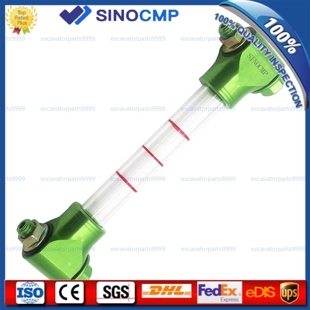Oil Tank Gauge For CAT E120B E312B E320B Excavator Oil Dipstick Tube