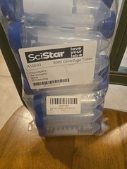 Azzota® 50ml Sterilized Non-disposable Centrifuge Tubes, 25/pk