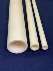 HIGH PURITY ALUMINA 99.7 CERAMIC TUBE CLOSED ONE END – **SOLD BY OD x LENGTH**