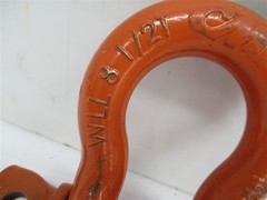 CM M653G , 7/8″, WLL 8 1/2 tons Galvanized Super Strong Screw Pin Anchor Shackle