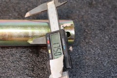 1.75 X 8” Inches Pin With Retainer Roll Pins 1-3/4” Diameter