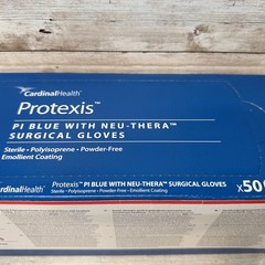 Protexis PI Blue w/Neu-Thera Surgical Gloves Cardinal Health Size 6.5 *See Date*