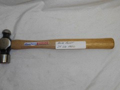 BLUE POINT BY SNAP ON BALL PEIN HAMMER WOOD HANDLE USA 24 OZ HEAD NEW