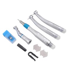 2PCS Dental LED High Speed Handpieces with Low Speed Handpiece Kit EX-203C B2 US