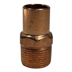 NIBCO 604-2 Lead-free Wrot Copper Solder Pressure Male Adapter 3/4”