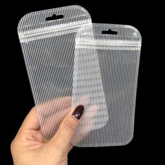 Clear/Frosted/Striped/White Flat Plastic QuickQlick™Storage bags for Craft Items