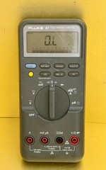 Fluke 87 True RMS Multimeter Tested Working -No Test Leads