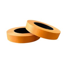 48 Rolls 1″ X 60 Yards Orange Automotive Painters Masking Tape USA MADE BODYSHOP