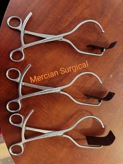 Soft Tissue Bone Reduction Forceps With Ball Tip 03.111.750 Stainless 3PCS Set