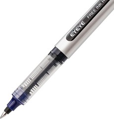 Blue Rollerball Pens 0.5Mm, 12 Pack Liquid Ink Roller Ball Pen Extra Fine Point