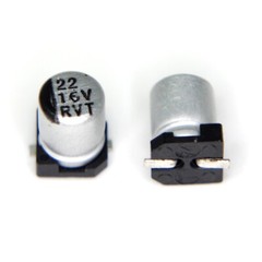 1µF–1000µF | 6.3V–50V SMD Electrolytic Capacitor Lot | 1206/1210 Sizes