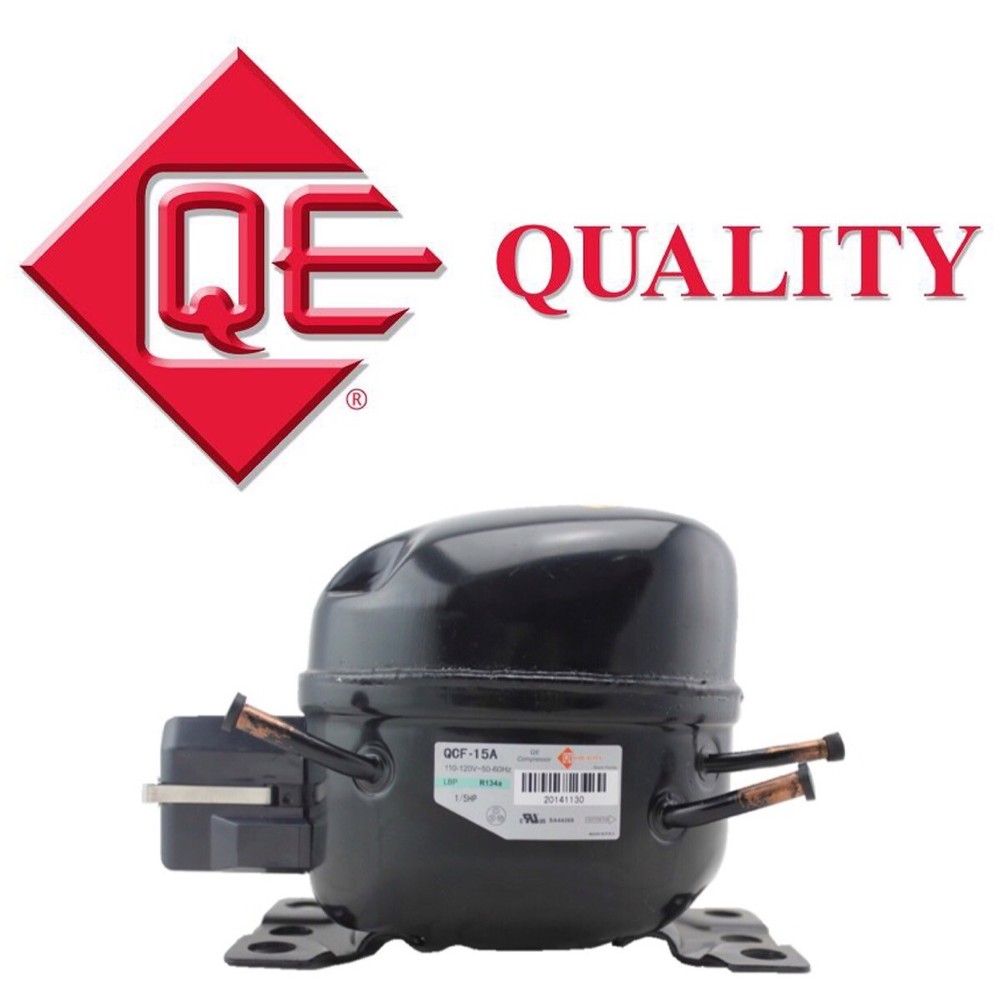 Replacement Refrigerator Fractional Compressor 60Hz 110V-120V 1/6 HP