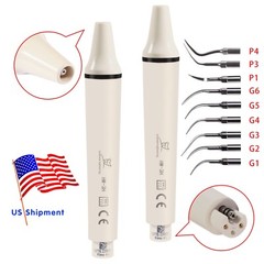 Piezo Scaler Dental Ultrasónico Pieza de Mano WOODPECKER EMS Cavitron/ 10*Puntas