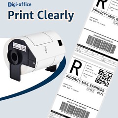 40Rolls DK-1247 4.07″ x 6.4″ Shipping Label 180 Labels/Roll Use with Brother QL