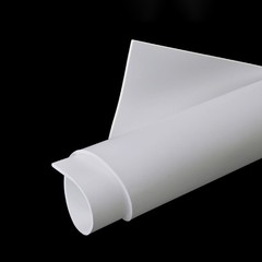 PTFE White Flexible Sheet 1mm 1.5mm 2mm 3mm 4mm 5mm 6mm Thick 250mm / 500mm Size