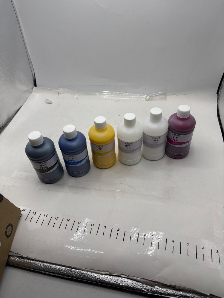 Mitsuco DTF Transfer Pigment Ink PET Film, Refill Ink for DTF Printer Et-8550, X