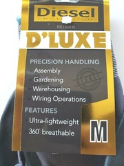 12-Pair Diesel D’LUXE Glove Ultra-Lightweight breathable Smooth palms Small – XL