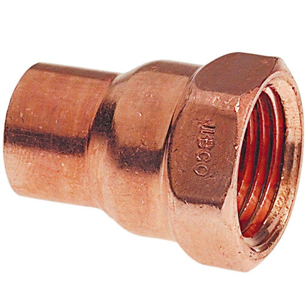 3/4″ Copper Female Adapter – Elkhart Products Corporation – 3 Pack – Solder