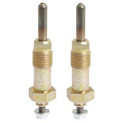 Two (2) Aftermarket Glow Plugs Fits Ford Models 1000 1500 1600 1700