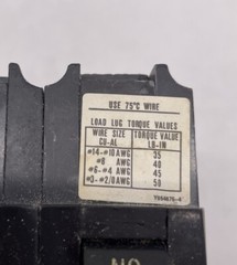 Federal Pacific FPE 30 Amp 2 Pole Stab-Lok Circuit Breaker Type NA