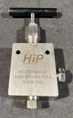 HiP 60-12HF4-R-SGS Sour Oil and Gas Replaceable Seat Valve 30,000PSI A11315-A