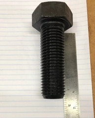 (10) 1 1/2”-6 X 3-1/2 Hex Cap Screws Grade 5, 1-1/2″ large diameter Black
