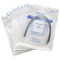 5 X Orthodontic Dental Arch wires Thermal Activated Niti Rectangular All Sizes