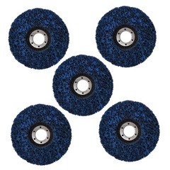5 × 4.5 Inch Poly Strip Disc Wheel Paint Rust Removal Clean For Angle Grinder