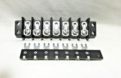 JONES Screw Terminal Blocks, “Y” Clips, 9 or 7 Poles, 9/16″ Centers, Fanning ..