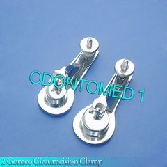 2 PCS Gomco Circumcision Clamp 1.9cm & 3.4cm Surgical Instruments