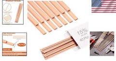 15% Silver Brazing Rods AWS Bcup-5 40 Sticks Silver Solder Phos Copper Brazing A