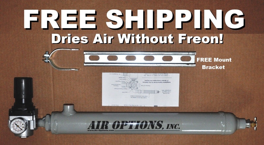 Refrigerated Compressed Air Dryer for 3 – 5 HP 2-Stage Air Compressor, JT Series