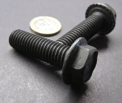 Flange Serrated Bolt, 10.9, FT, M12 x 1.75 x 40 mm Length, 5 Pc