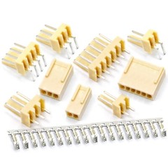 KF2510 2.54mm Plug+Socket+Crimps 2-12p Connector B2W (Molex KK 5051/KK254 Style)