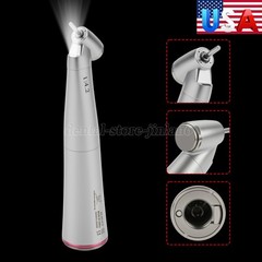 Dental Optic Fiber LED 1:4.2 Increasing Handpiece 45°Angle Head External Channel