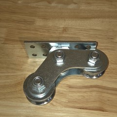 2″ Groove Wheel U-Shaped Sliding Gate Caster Heavy Duty for Sliding Gate