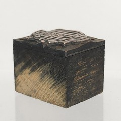 Vintage Letterpress Printing Block Printers Plate BT&T Co B&TT BTT&Co Monogram