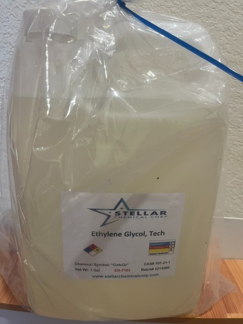 Ethylene Glycol, Tech Grade – Stellar Chemical (1 Gallon )