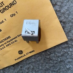 GE TGL20 Add-on Lug Kit For Equipment Ground