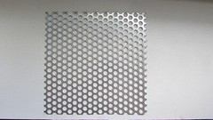 1/2″ HOLE ALUMINUM PERFORATED METAL–10-1/2″ X 12″
