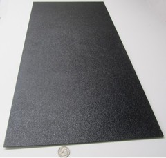 Black ABS Sheet 1/8″ (.125″) X 12″ X 24″ Haircell Textured One Side, 2 Units