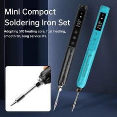 Portable Digital USB Smart Temperature Adjustable Soldering Iron 800mAh Battery
