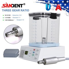 NSK Style Dental Low Slow Speed Handpiece Straight Contra Angle Air Motor 2/4H
